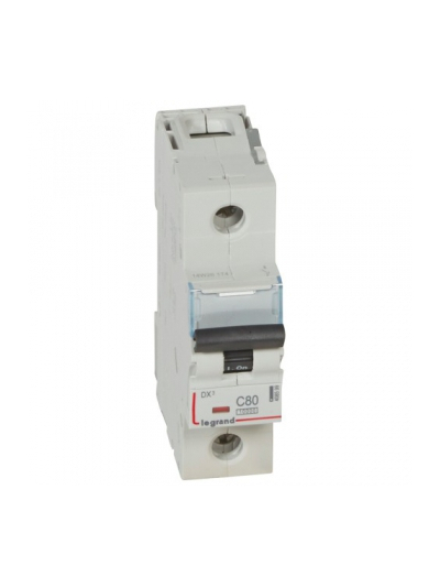 Legrand, 1 Pole, 80A, DX³ MCB