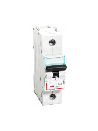 Legrand, 1 Pole, 125A, DX³ MCB