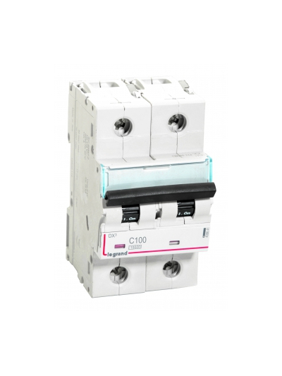 Legrand, 2 Pole, 100A, DX³ MCB