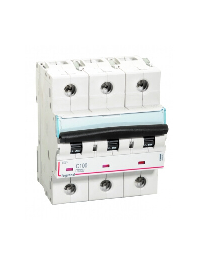 Legrand, 3 Pole, 100A, DX³ MCB