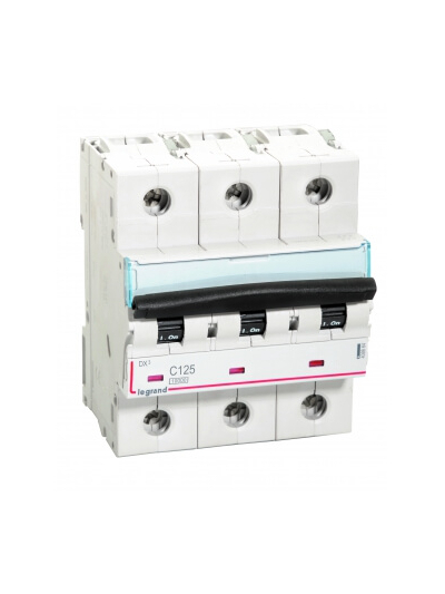 Legrand, 3 Pole, 125A, DX³ MCB