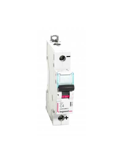 Legrand, 1 Pole, 4A, C-CURVE, DX³ MCB