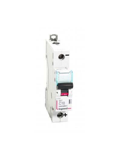 Legrand, 1 Pole, 10A, C-CURVE, DX³ MCB