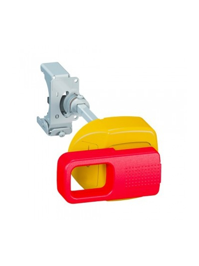 Legrand, Yellow/red Rotary handle for DX³ MCBs, Isolators, RCCBs & RCBOs