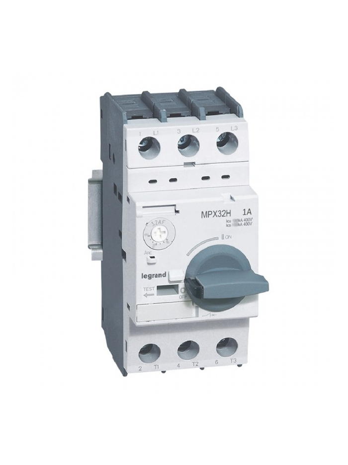 Legrand, 1A, 3 Pole, MPX³ MPCB