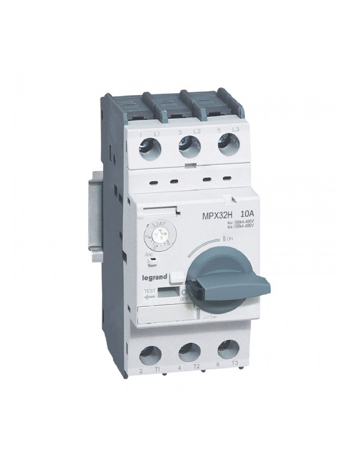 Legrand, 10A, 3 Pole, MPX³ MPCB