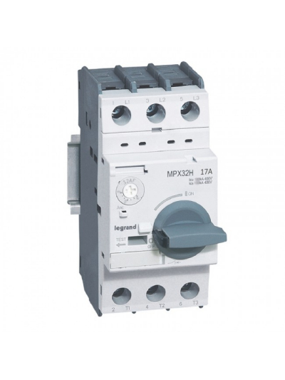 Legrand, 17A, 3 Pole, MPX³ MPCB