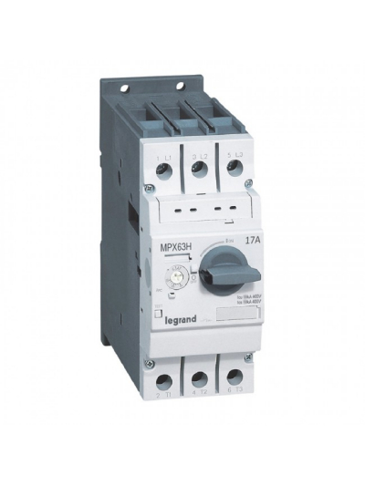 Legrand, 17A, 3 Pole, MPX³ MPCB