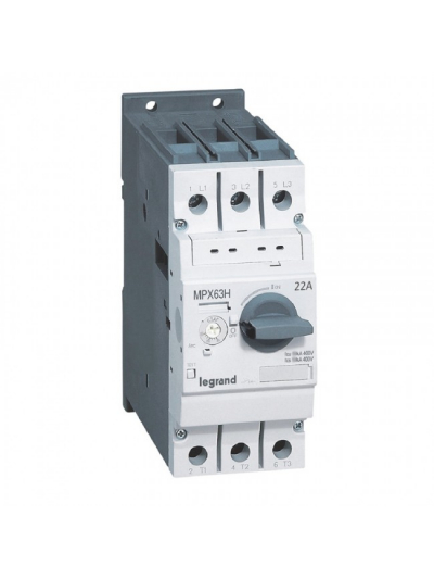 Legrand, 22A, 3 Pole, MPX³ MPCB