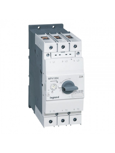 Legrand, 22A, 3 Pole, MPX³ MPCB