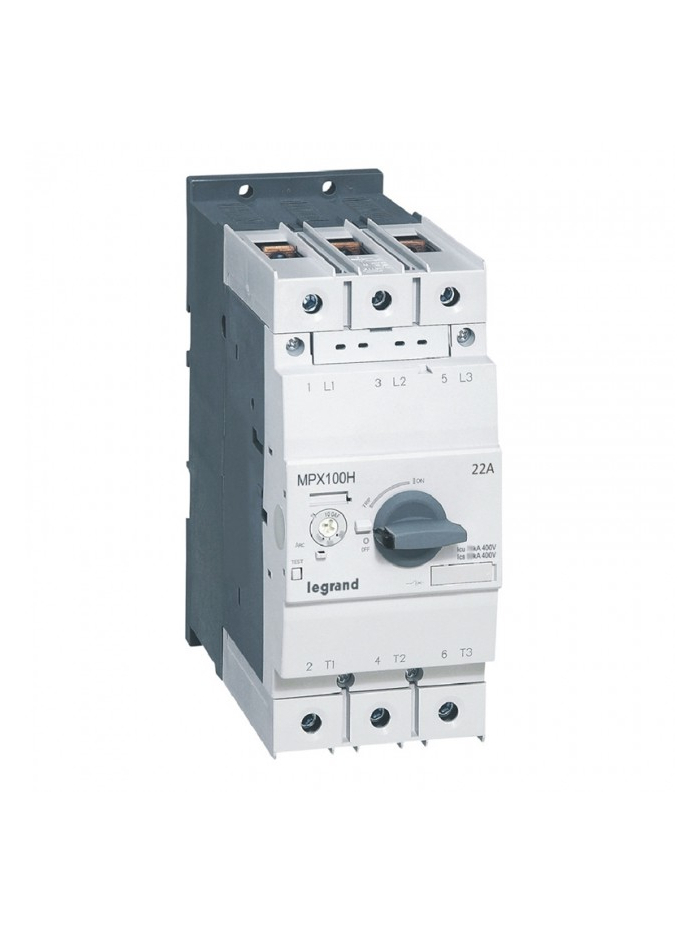 Legrand, 22A, 3 Pole, MPX³ MPCB