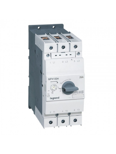 Legrand, 26A, 3 Pole, MPX³ MPCB