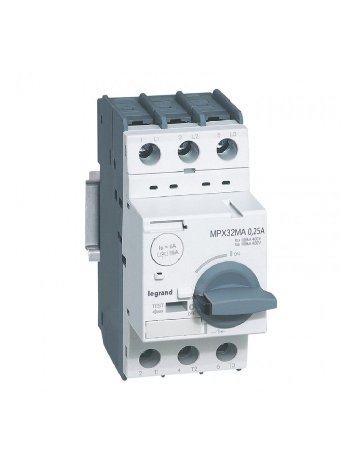 Legrand, 3.3A, MPX³ MPCB