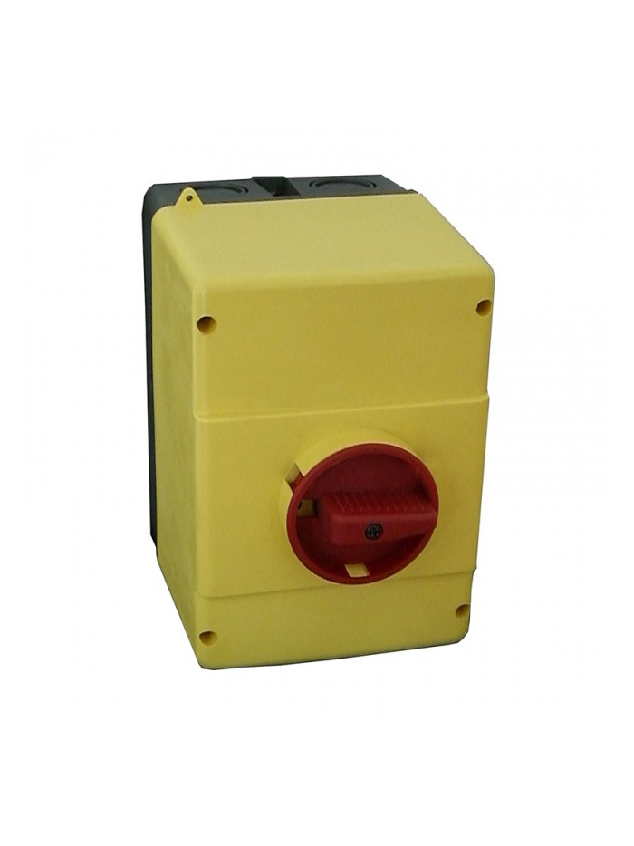 Legrand, YELLOW / RED WITH ROTARY HANDLE FOR MPX³ MPCB