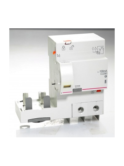 Legrand, 2 Pole, 125A, 100mA, HPI Type, DX³  RCD add on module