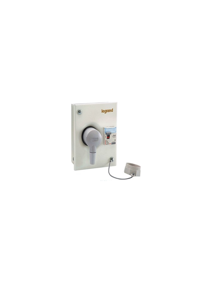Legrand, 20A, 2 Pole, 2P+E, Ekinox³ Metra plug & socket DB for DX³ MCB, RCCB and RCBO