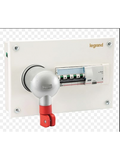 Legrand, 32A, 4 Pole RCBO 3P+E, Ekinox³ Metra plug & socket DB for DX³ MCB, RCCB and RCBO