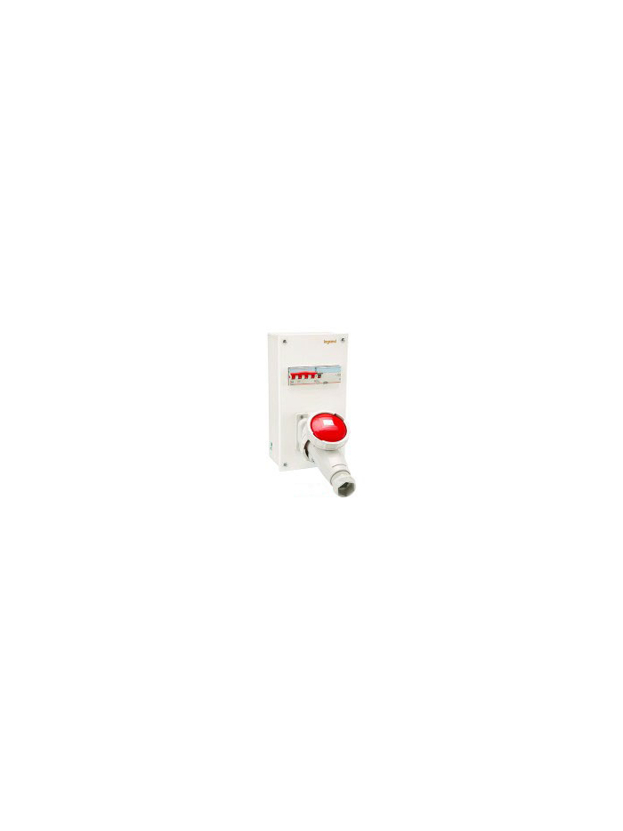 Legrand, 63A, 4 Pole, 3P+N+E, Ekinox³ P-17 Tempra plug & socket DB for DX³ MCB, RCCB and RCBO