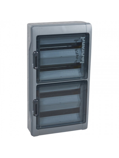 Legrand, IP65, Plexo³ boxes for Dx³ 4 ROW 18 MODULE