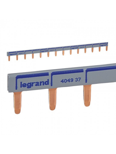 Legrand, 100A, Copper, 57 Module, INSULATED SUPPLY BUSBAR