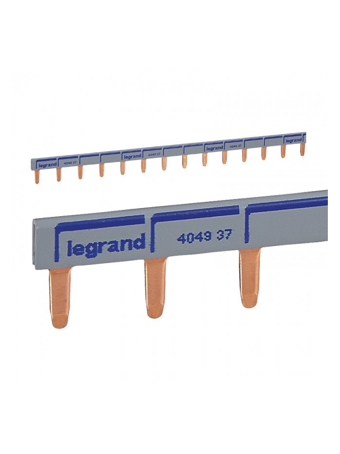 Legrand, 100A, Copper, 57 Module, INSULATED SUPPLY BUSBAR