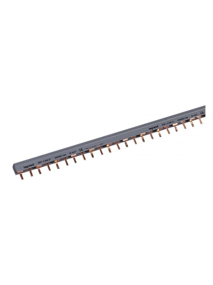 Legrand, 100A, Copper, 56 Module, INSULATED SUPPLY BUSBAR