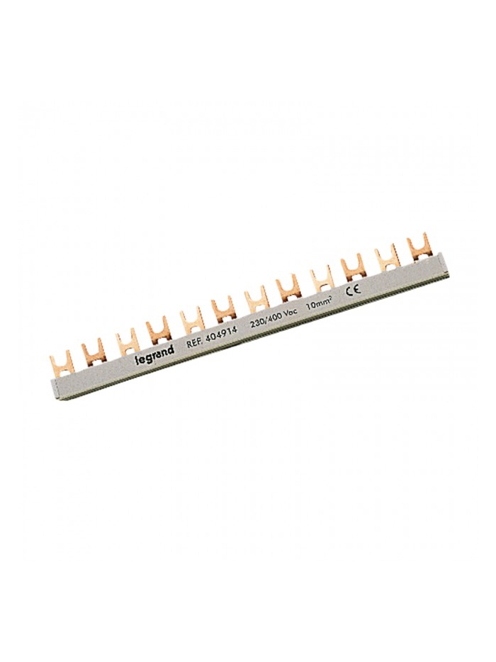 Legrand, 100A, Copper, 56 Module, INSULATED SUPPLY BUSBAR