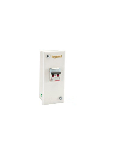 Legrand, Ekinox³ 2 Pole METAL ENCLOSURE for DX³ MCB, RCCB, RCBO and DPX³ MCCB