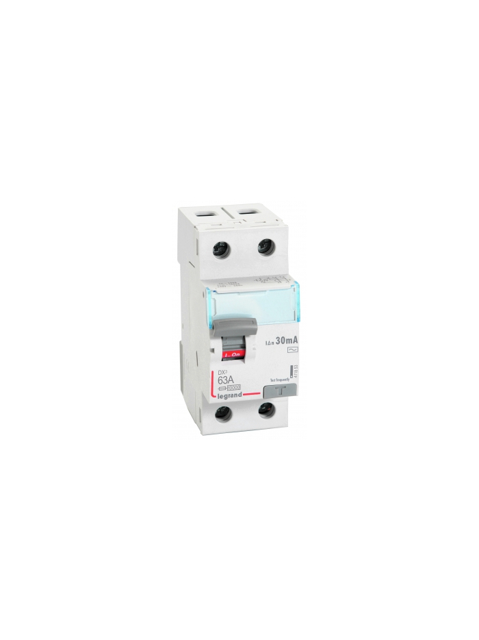 Legrand, 2 Pole, 63A, 100mA, DX³ RCCB