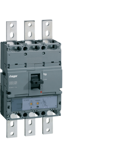 HAGER, 3 Pole, 1000A, H1000 MCCB