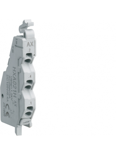 HAGER, AUXILIARY CONTACT for X160/X250 MCCB