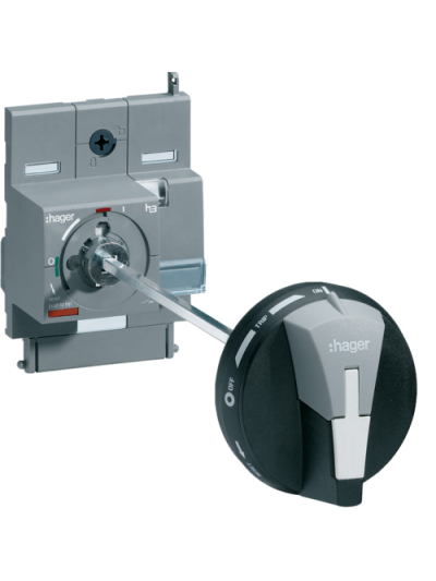 HAGER, EXTENDED ROTARY HANDLE for X160 MCCB