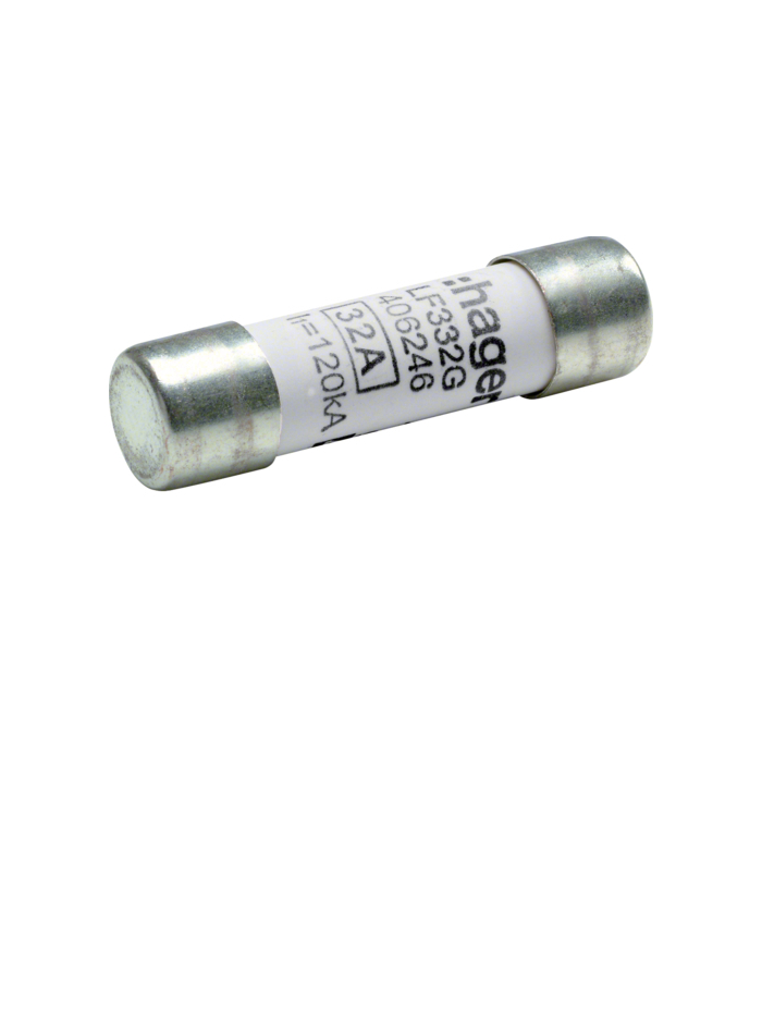 HAGER, 32A, 400V AC, gG TYPE, HRC CARTRIDGE FUSE