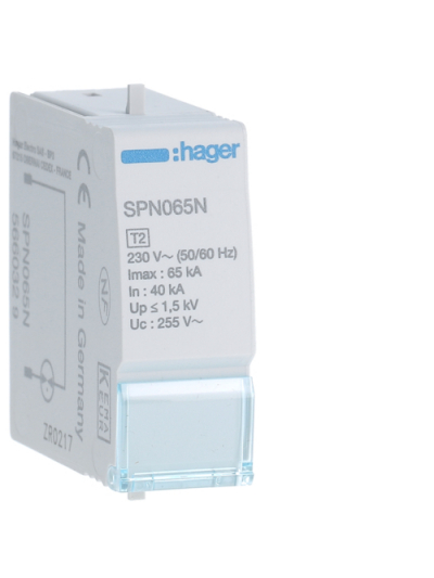 HAGER, NEUTRAL CARTRIDGE FOR SPD