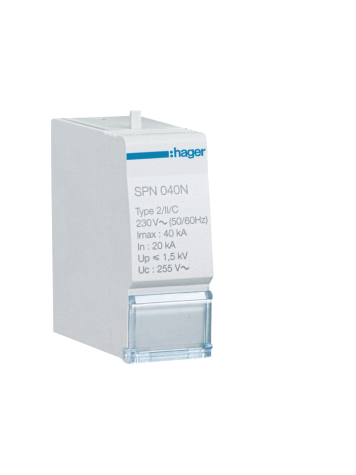 HAGER, NEUTRAL CARTRIDGE FOR SPD