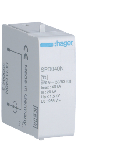HAGER, NEUTRAL CARTRIDGE FOR SPD