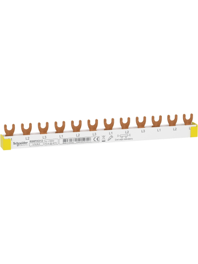 SCHNEIDER, 63A, 3 Pole, 12 Module, Fork Busbar for DB
