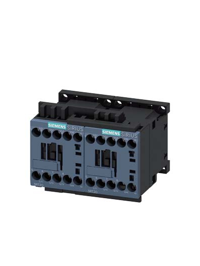 SIEMENS, 12A, 230V AC, 3RA23 REVERSING CONTACTOR