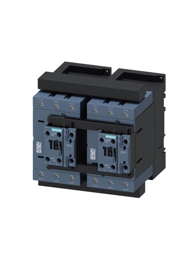 SIEMENS, 110A, 20-33V DC, 3RA23 REVERSING CONTACTOR