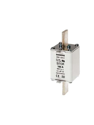 SIEMENS, 200A, SITOR 3NE8 Type Fuse for Semiconductor Protection