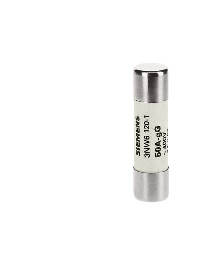 SIEMENS, 10A, Size 14 x 51, 3NW Cylindrical Fuse