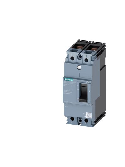 SIEMENS, 2 Pole, 125A, SENTRON 3VM MCCB