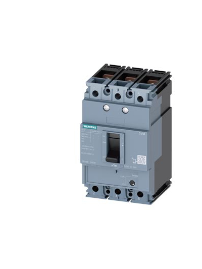 SIEMENS, 3 Pole, 63A, SENTRON 3VM MCCB