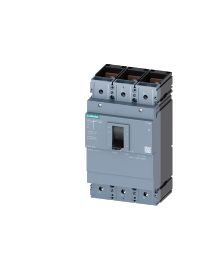 SIEMENS, 3 Pole, 400A, SENTRON 3VM MCCB