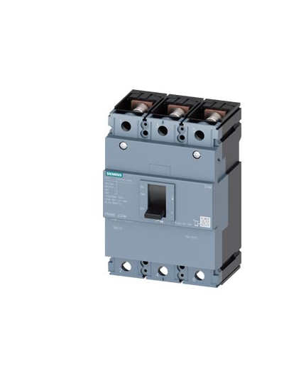 SIEMENS, 3 Pole, 250A, SENTRON 3VM MCCB