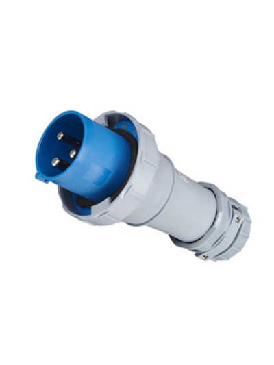 PNP, 63A, 230V, IP67, Straight Plug