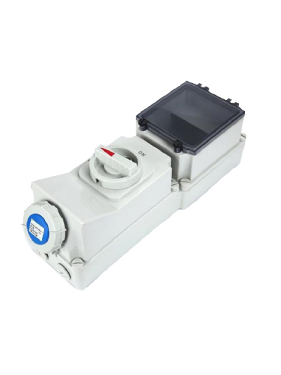 PNP, 16A, 230V, IP67, Duo Interlock Switch Socket