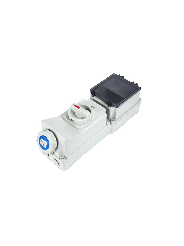 PNP, 16A, 230V, IP67, Duo Interlock Switch Socket