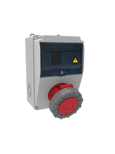 PNP, 63A, 415V, IP67, Combination Box
