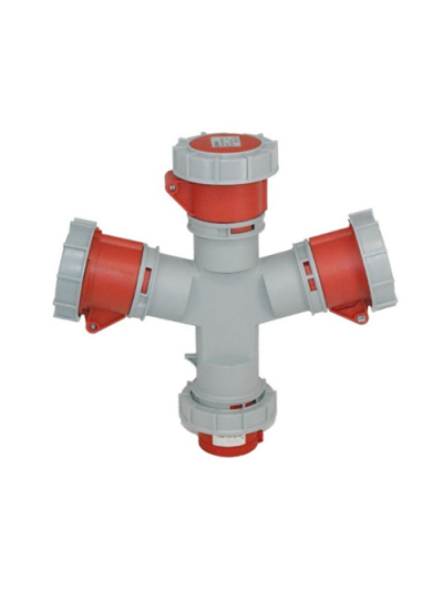 PNP, 32A, 415V, IP67, Multi Output Socket